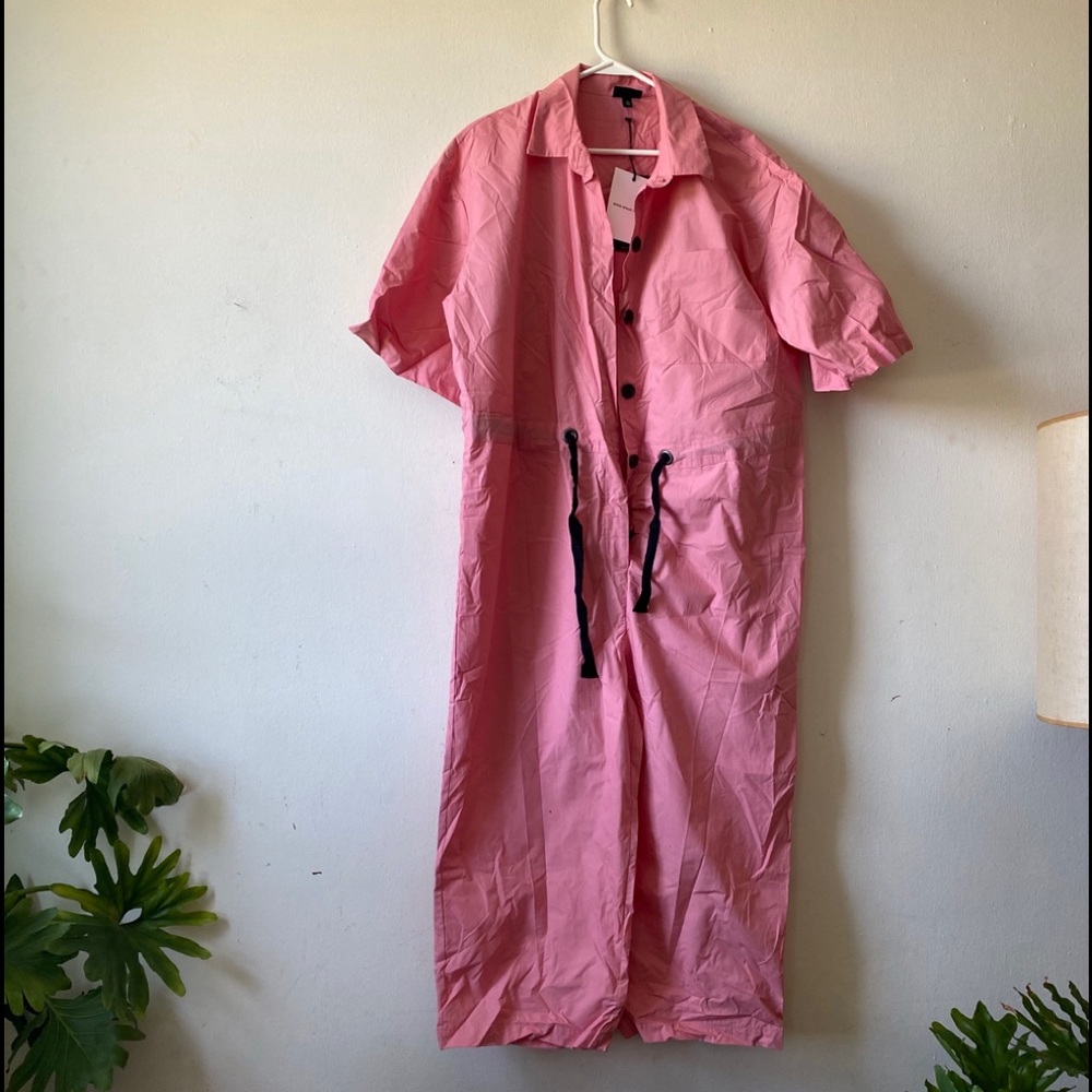 Pink jumpsuit WHO WHAT WEAR